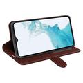 Samsung Galaxy A23 5G Pung Taske med Magnetisk Lukning - Brun