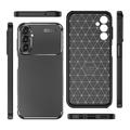 Samsung Galaxy A24 4G Beetle Karbonfiber TPU Cover - Sort
