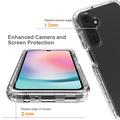 Samsung Galaxy A25 Gradient Series Hybrid Cover - Sort / Gennemsigtig
