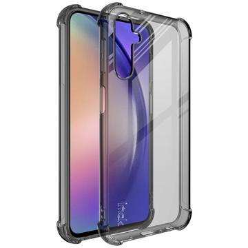 Samsung Galaxy A25 Imak Faldsikkert TPU Cover - Gennemsigtig Sort