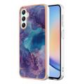 Samsung Galaxy A25 Marmormønster Galvaniseret IMD TPU Cover