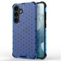 Samsung Galaxy A26 Honeycomb Armored Hybrid Cover - Blå