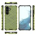 Samsung Galaxy A26 Honeycomb Armored Hybrid Cover - Grøn