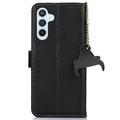 Samsung Galaxy A26 Læderpung med RFID - Sort