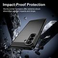 Samsung Galaxy A27 Børstet TPU Cover - Karbonfiber