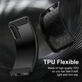 Samsung Galaxy A27 Børstet TPU Cover - Karbonfiber