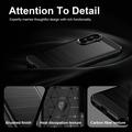 Samsung Galaxy A27 Børstet TPU Cover - Karbonfiber