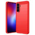 Samsung Galaxy A27 Børstet TPU Cover - Karbonfiber