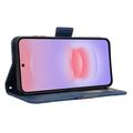 Samsung Galaxy A27 Kortholder Pung Etui - Blå