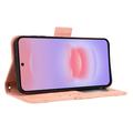 Samsung Galaxy A27 Kortholder Pung Etui - Pink