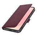 Samsung Galaxy A27 Tech-Protect Pung Cover med Magnet og Stativ - Morbær