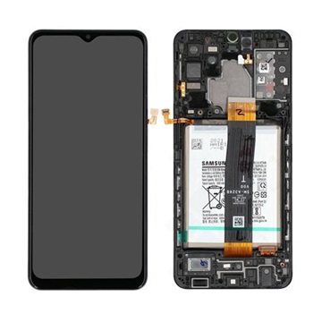Samsung Galaxy A32 5G LCD Skærm (Servicepakke) GH82-25453A - Sort