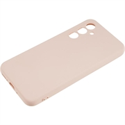 Samsung Galaxy A34 5G Anti-Fingeraftryk Mat TPU Cover - Pink
