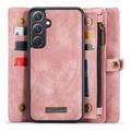Samsung Galaxy A35 Caseme 008 2-i-1 Multifunktionel Pung - Pink