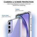 Samsung Galaxy A35 Ridsefast Hybrid Cover - Gennemsigtig