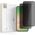 Samsung Galaxy A36/A56 Tech-Protect Glass Spy+ Privacy Skærmbeskyttelse Hærdet Glas - 2 stk. - Sort