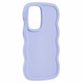 Samsung Galaxy A36 Candy Color Wavy TPU Cover - Lilla