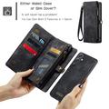 Samsung Galaxy A36 Caseme 008 2-i-1 Multifunktionel Pung - Sort