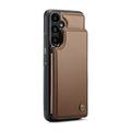 Samsung Galaxy A36 Caseme C22-etui RFID-kortpung - brun