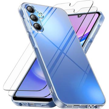 Samsung Galaxy A36 Saii 2-i-1 TPU Cover & Hærdet Glas