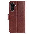 Samsung Galaxy A36 Pung med Magnetisk Lukning - brun