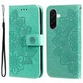 Samsung Galaxy A37 Mandala Series Etui med Pung - Grøn