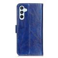 Samsung Galaxy A37 Pung Etui med Stativ - blå