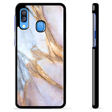 Samsung Galaxy A40 Beskyttende Cover - Elegant Marmor