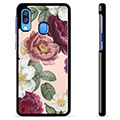Samsung Galaxy A40 Beskyttende Cover - Romantiske Blomster