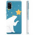 Samsung Galaxy A41 TPU Cover - Isbjørn