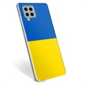 Samsung Galaxy A42 5G TPU Cover Ukrainsk Flag - Gul og lyseblå