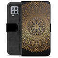Samsung Galaxy A42 5G Premium Flip Cover med Pung - Mandala