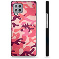 Samsung Galaxy A42 5G Beskyttende Cover - Pink Camouflage