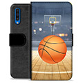 Samsung Galaxy A50 Premium Flip Cover med Pung - Basketball