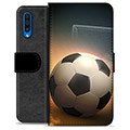 Samsung Galaxy A50 Premium Flip Cover med Pung - Fodbold