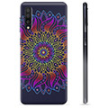 Samsung Galaxy A50 TPU Cover - Farverig Mandala