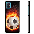 Samsung Galaxy A51 Beskyttende Cover - Fodbold Flamme