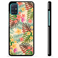 Samsung Galaxy A51 Beskyttende Cover - Lyserøde Blomster