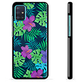 Samsung Galaxy A51 Beskyttende Cover - Tropiske Blomster