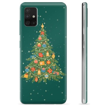 Samsung Galaxy A51 TPU Cover - Juletræ
