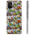 Samsung Galaxy A51 TPU Cover - Graffiti