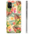 Samsung Galaxy A51 TPU Cover - Lyserøde Blomster
