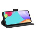 Samsung Galaxy A52 5G/A52s 5G Pung Cover med Kortholder - Sort