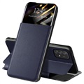 Samsung Galaxy A52 5G, Galaxy A52s Front Smart View Flip Cover - Blå