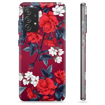Samsung Galaxy A52 5G, Galaxy A52s TPU Cover - Vintage Blomster