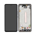 Samsung Galaxy A53 5G Skærm & For Cover GH82-28024A - Sort