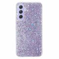 Samsung Galaxy A54 5G Glitter Flakes TPU Cover - Lilla