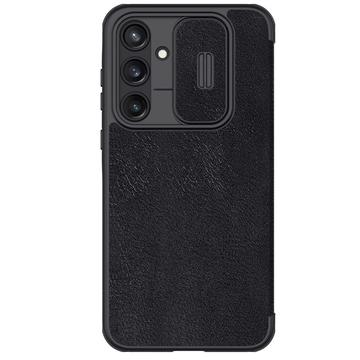 Samsung Galaxy A55 Nillkin Qin Pro Flip Cover - Sort