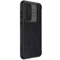 Samsung Galaxy A55 Nillkin Qin Pro Flip Cover - Sort