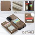 Samsung Galaxy A56 Caseme C22-etui RFID-kortpung - brun